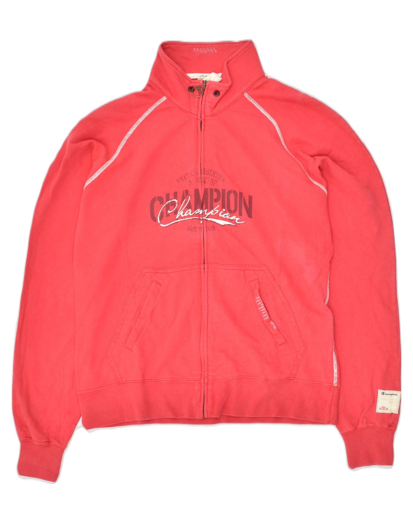 Champion sweater hotsell womens red jacket