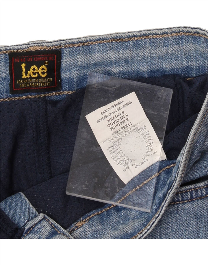 LEE Womens Denim Skirt US 8 Medium W30  Blue Cotton Vintage Lee and Second-Hand Lee from Messina Hembry 