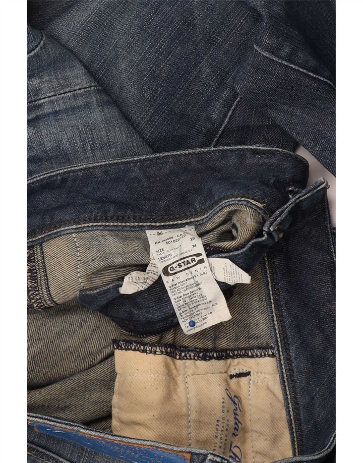 G-Star Mens Slim Jeans W29 L30 Blue Cotton