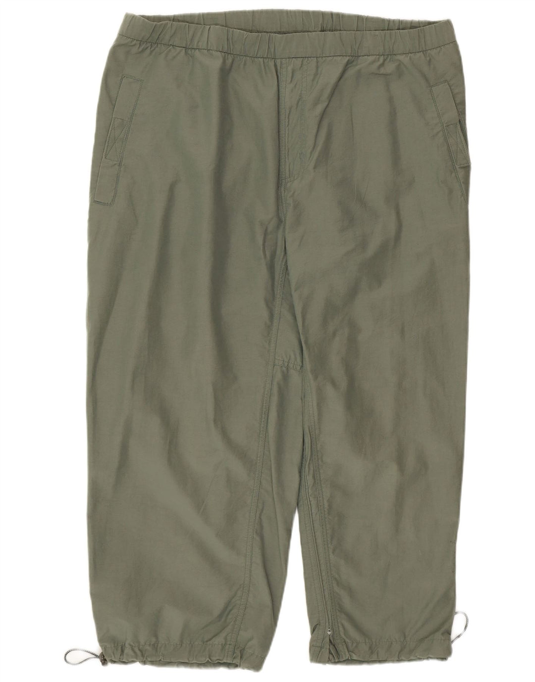 Columbia Mens Capri Tracksuit Trousers Large  Khaki Cotton