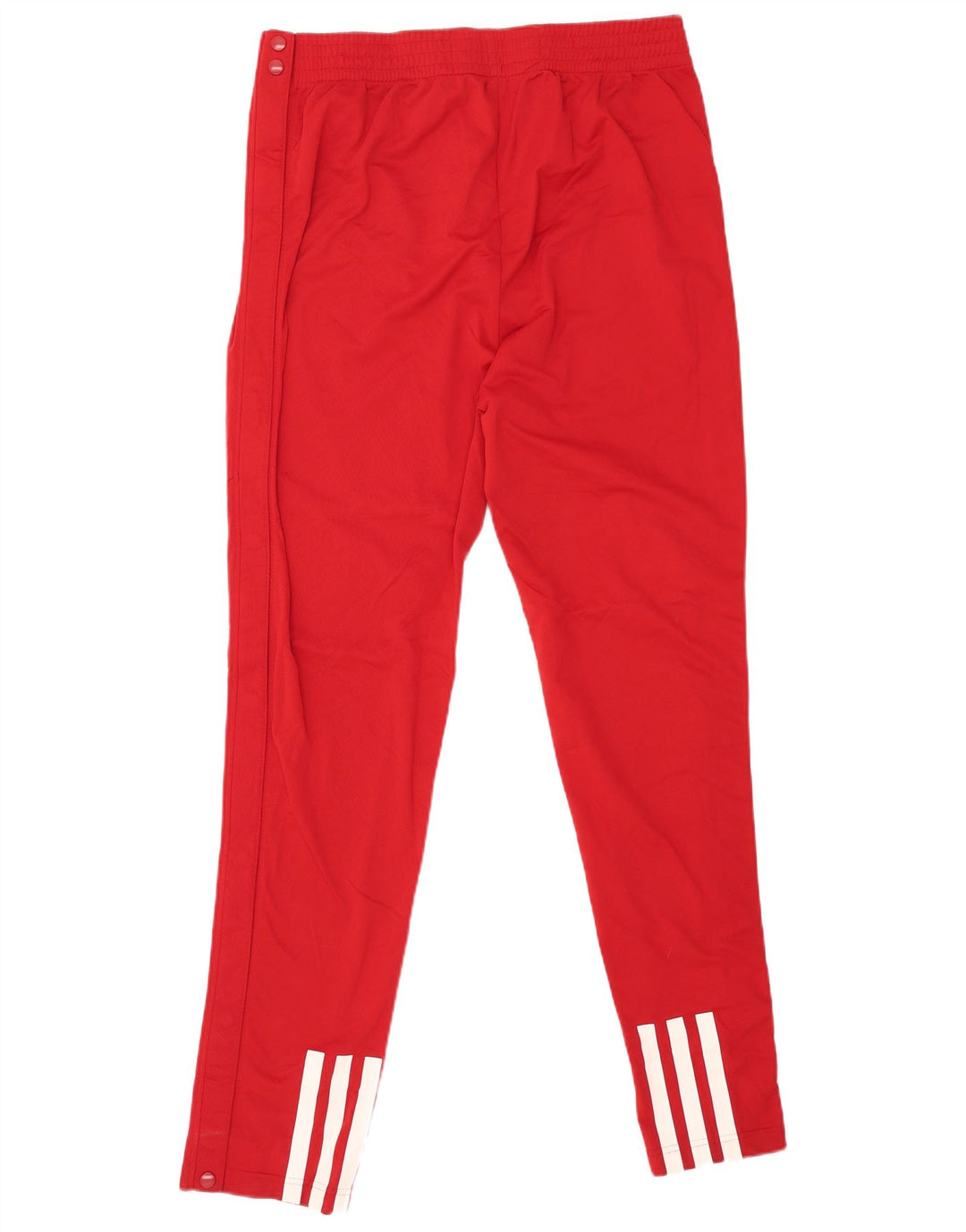 ADIDAS Mens Tracksuit Trousers 2XL  Red Polyester