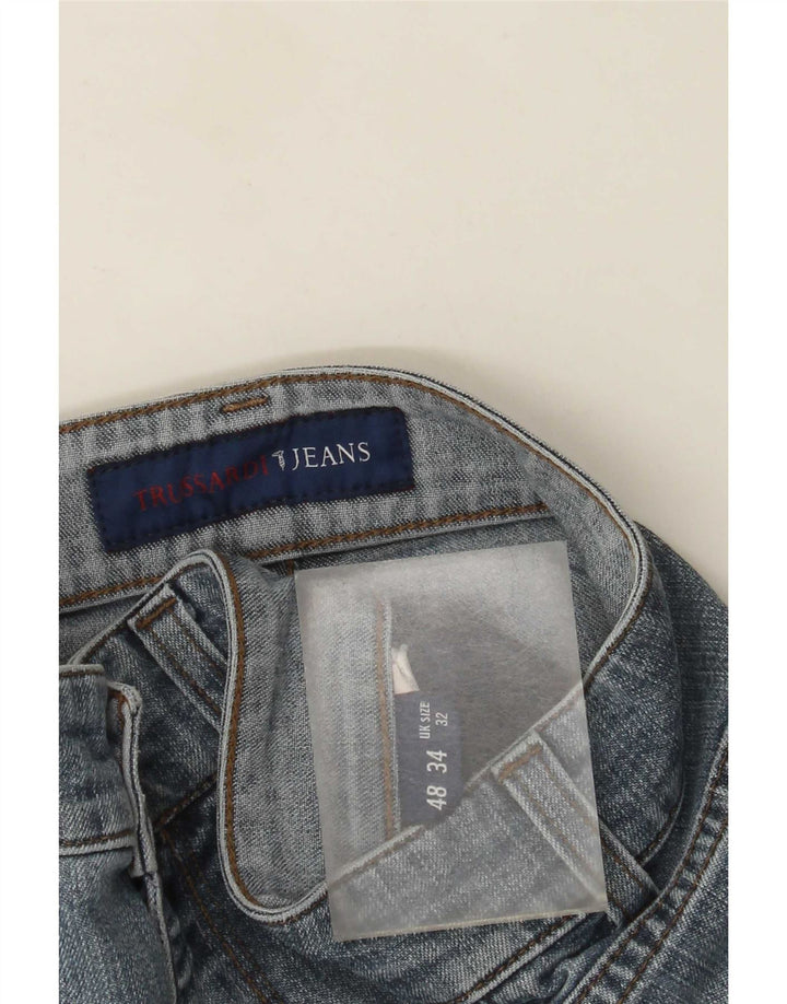 Trussardi Womens Straight Jeans W32 L32 Blue