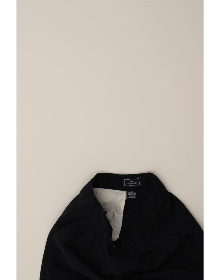 DOCKERS Boys Chino Shorts 7-8 Years W24 Navy Blue Cotton Vintage Dockers and Second-Hand Dockers from Messina Hembry 