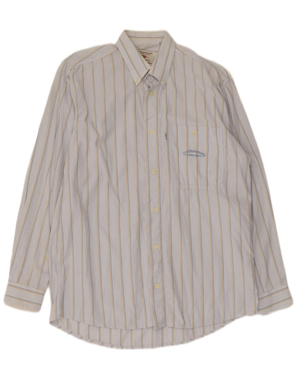 Levi's Mens Shirt Small Blue Striped