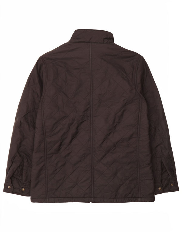 Barbour Mens Quilted Jacket UK 42 XL Black Polyamide