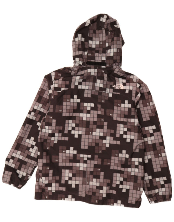 The North Face Boys Rain Jacket 14-15 Years XL Multicoloured Geometric