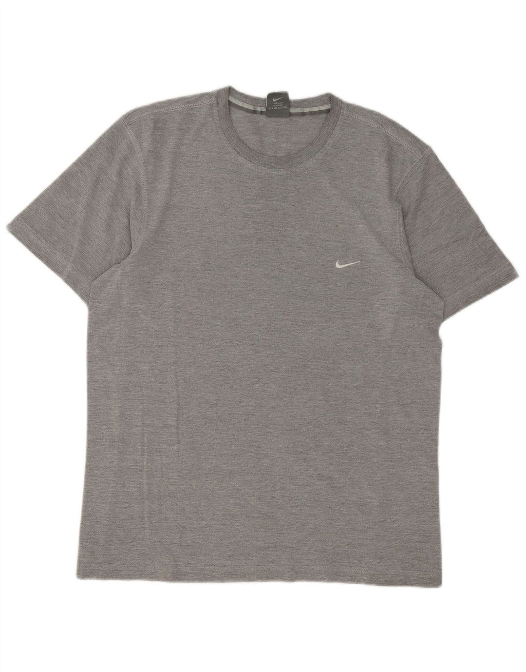 Nike Mens T-Shirt Top Large Grey