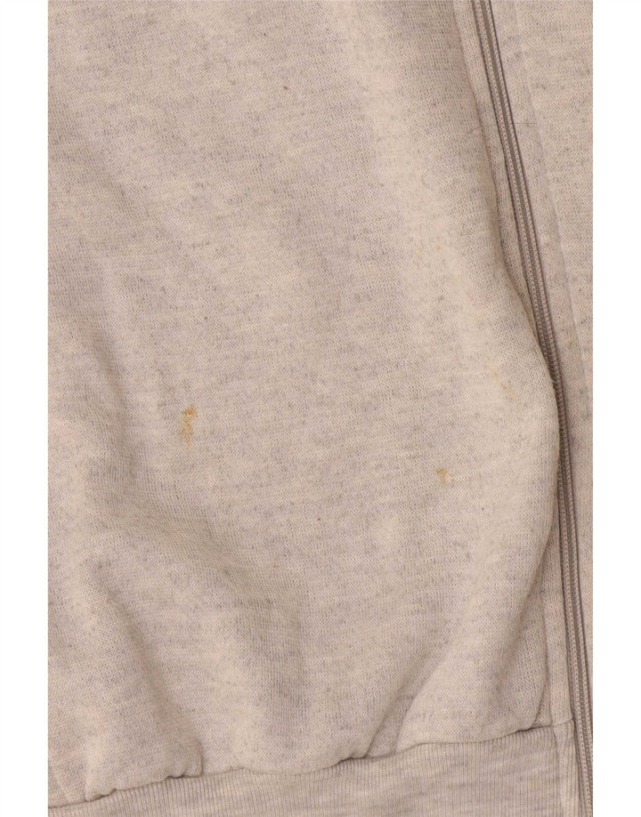 Verve Mens Sleeveless Tracksuit Top Jacket Large Grey Colourblock Polyester