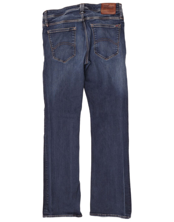 Tommy Hilfiger Mens Ryan Bootcut Jeans W34 L34 Blue Cotton