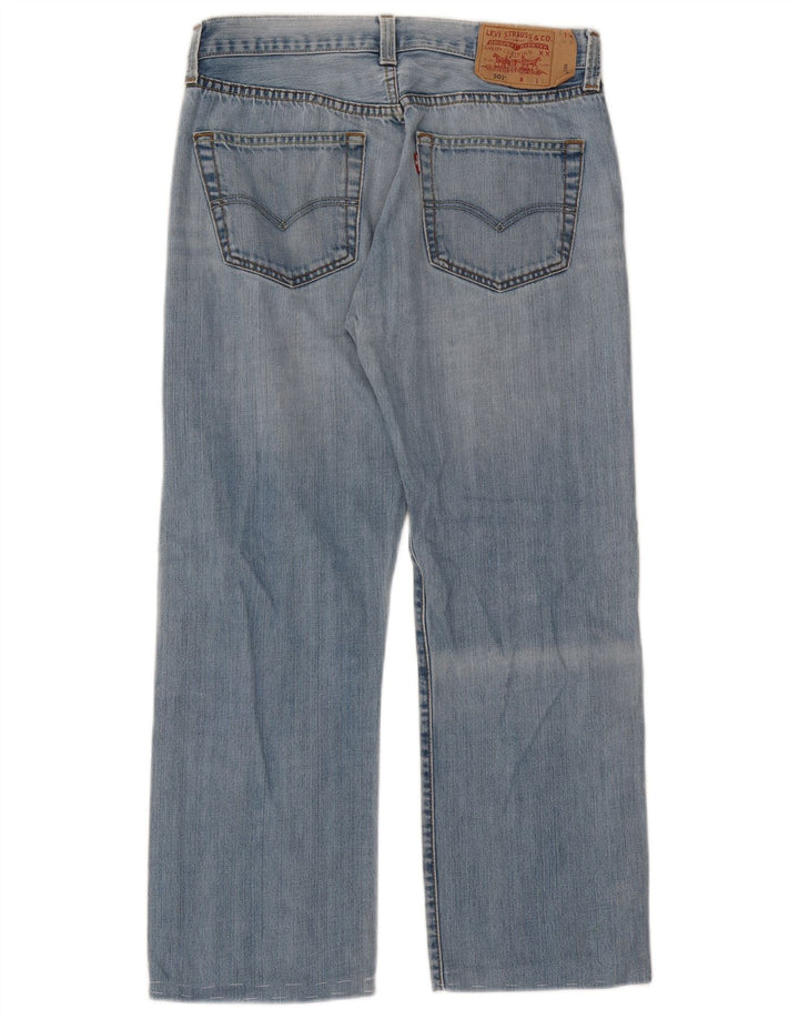 Levi's Mens 501 Straight Jeans W31 L27 Blue Cotton