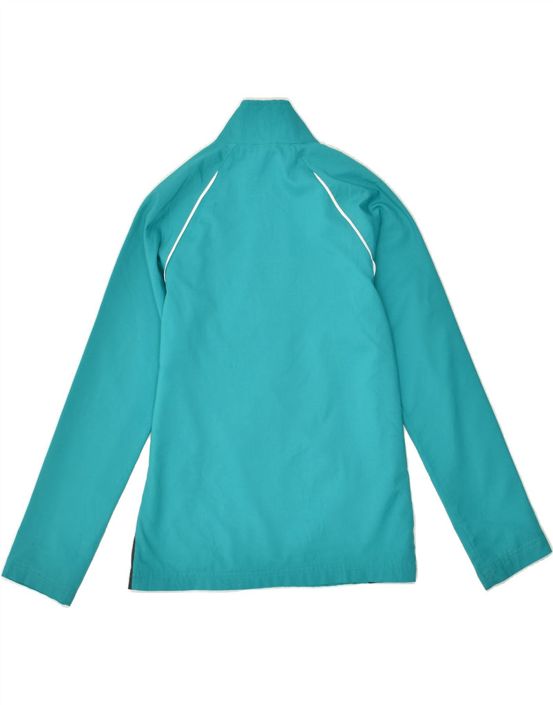 REEBOK Womens Tracksuit Top Jacket UK 6 XS Turquoise Polyester | Vintage Reebok | Thrift | Second-Hand Reebok | Used Clothing | Messina Hembry 