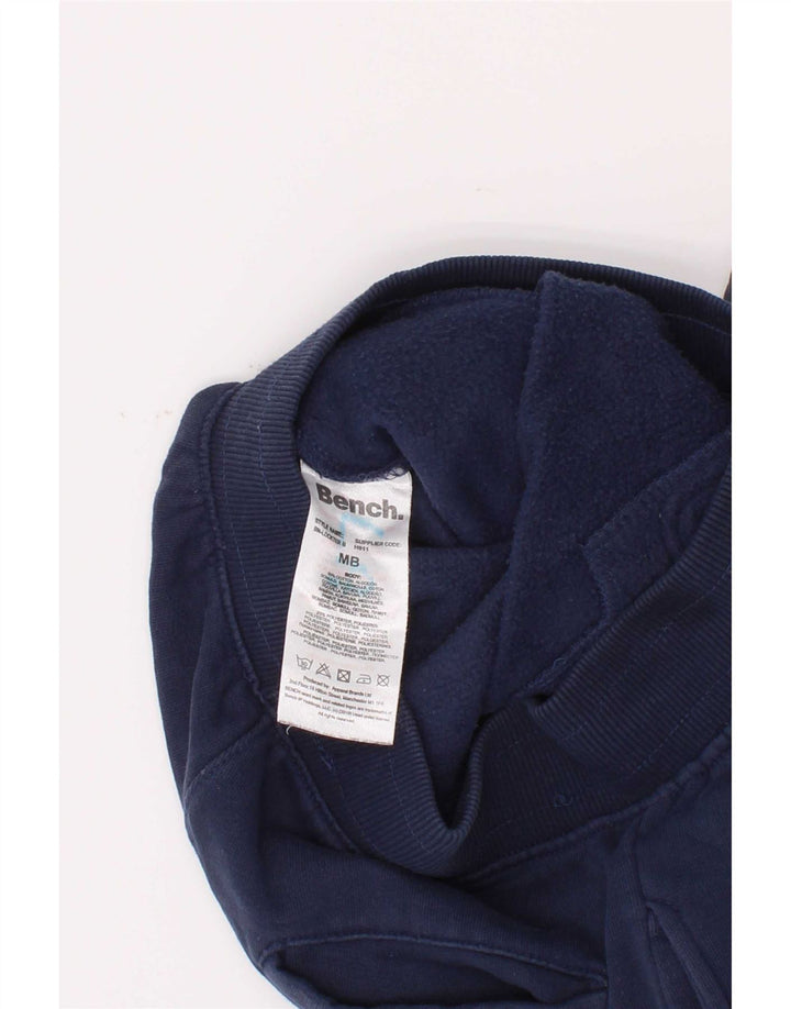 Bench Boys Sport Shorts 9-10 Years Medium Navy Blue Cotton