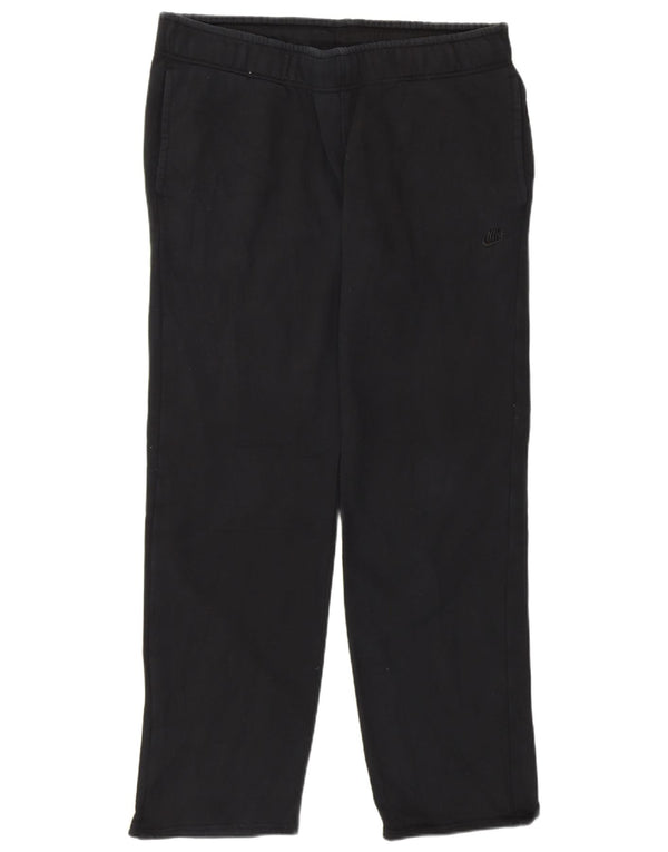 Nike Womens Tracksuit Trousers UK 18 XL Black Cotton