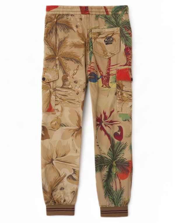 Desigual Womens Joggers Casual Trousers Small W26 L27 Multicoloured Floral