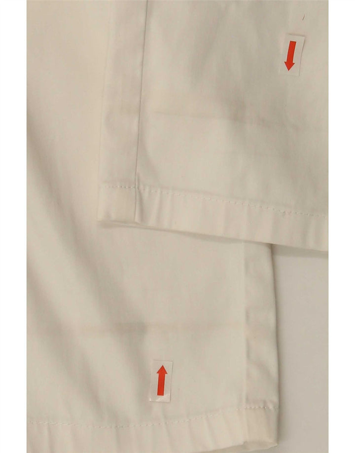 Zara Mens Slim Casual Trousers EU 40 Medium W31 L29 White