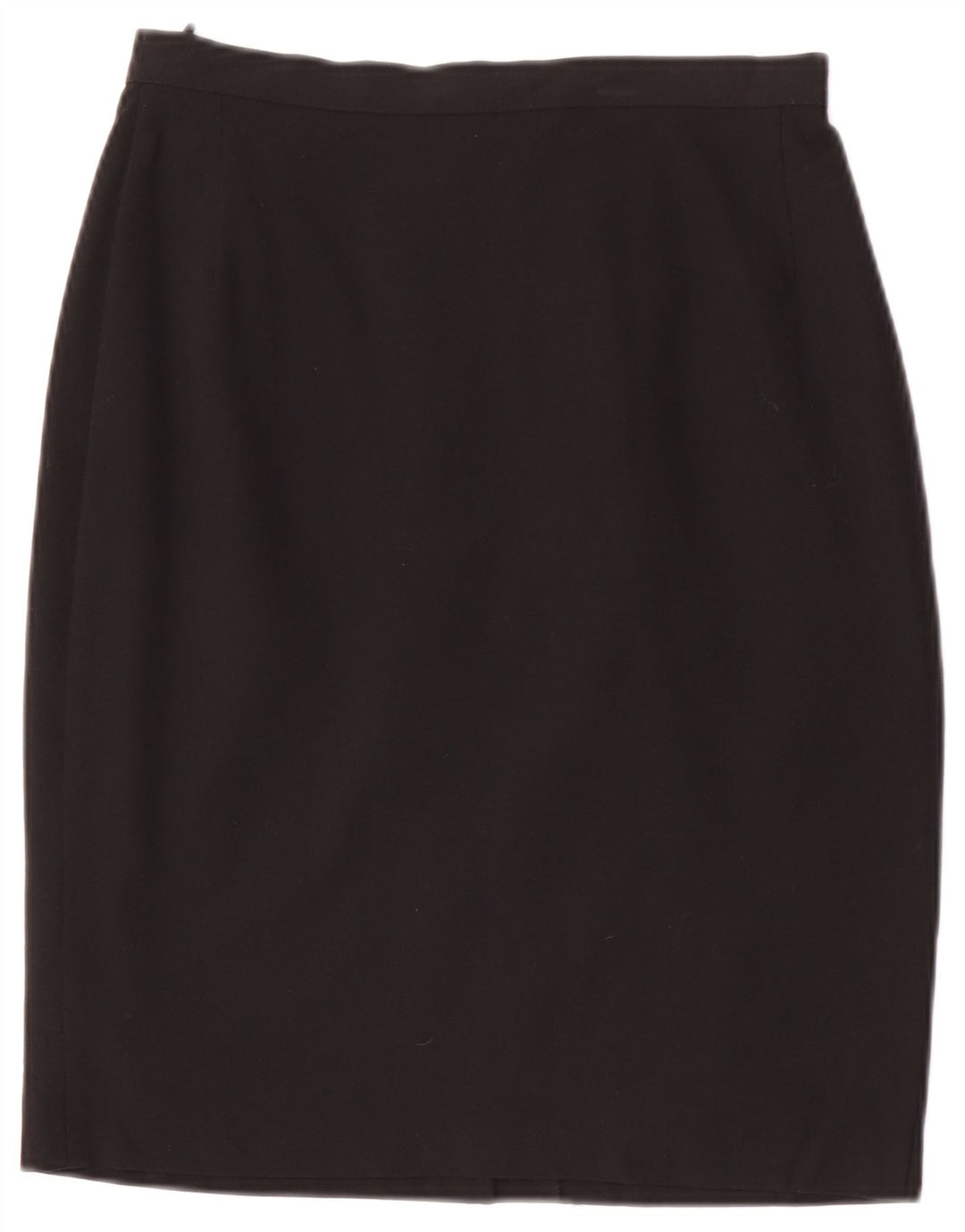 Marks & Spencer Womens Pencil Skirt UK 12 Medium W28 Black Polyester