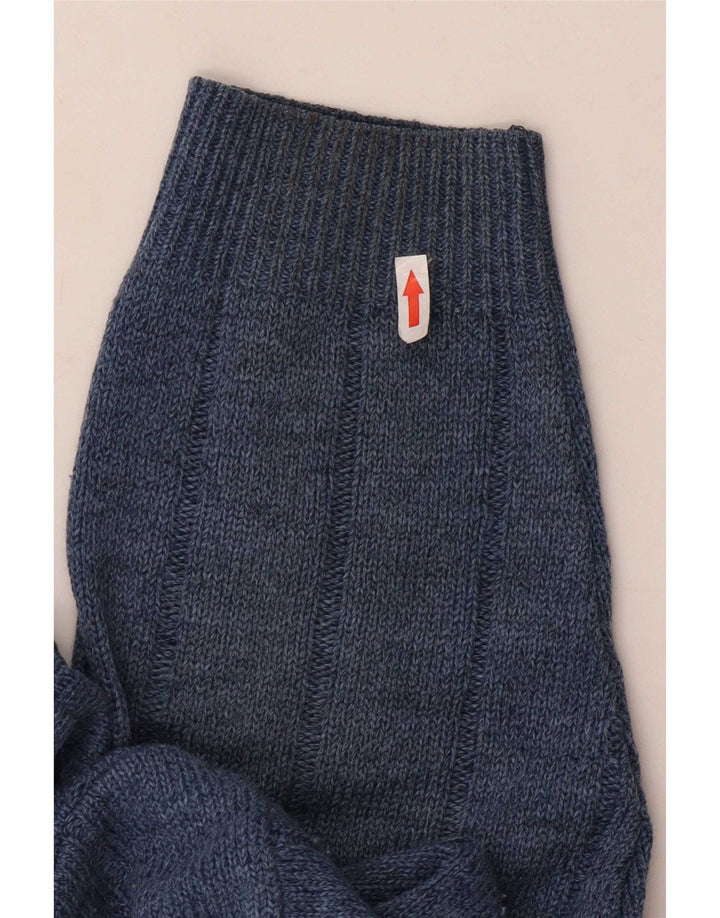 Marks & Spencer Mens St. Michael Cardigan Sweater XL Navy Blue Acrylic