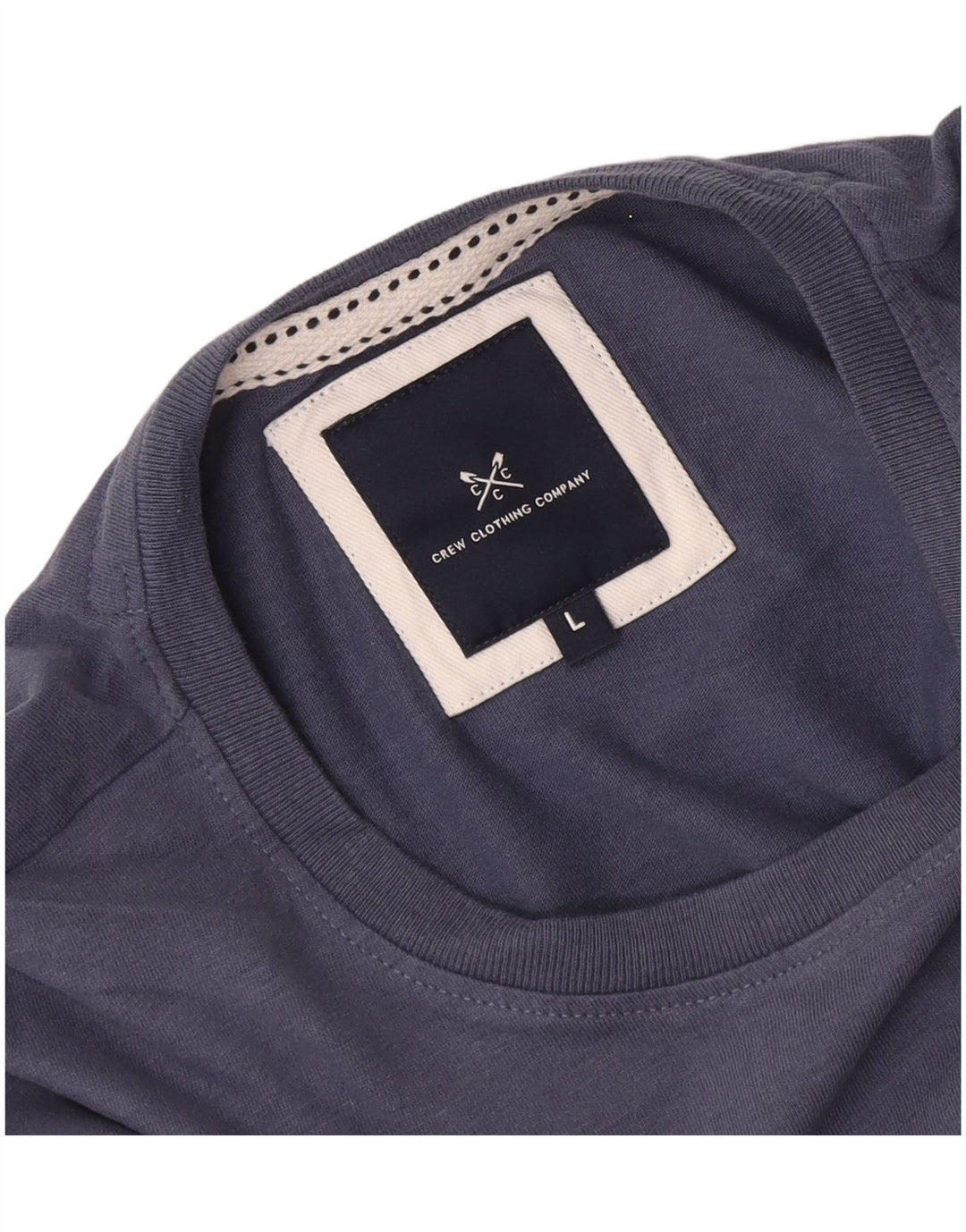 Crew Clothing Mens T-Shirt Top Large Blue