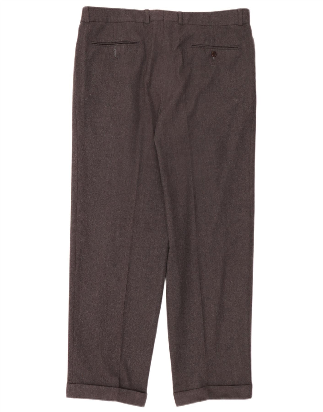 Hugo Boss Mens Pegged Suit Trousers W36 L30 Grey New Wool
