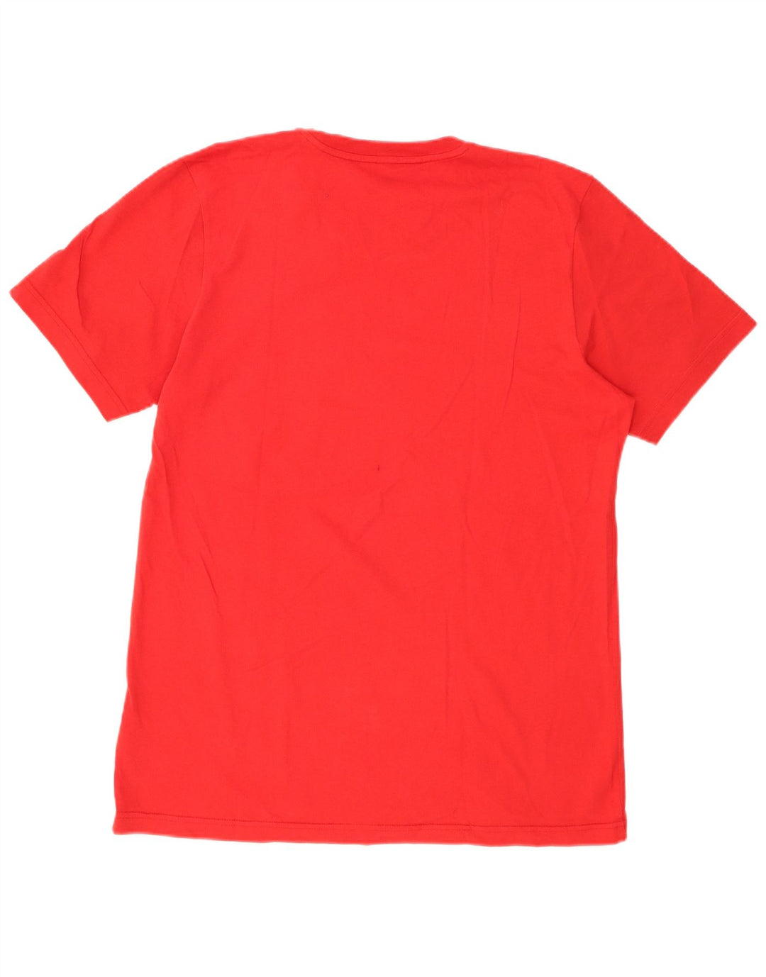 ADIDAS Mens Graphic T-Shirt Top Large Red Cotton