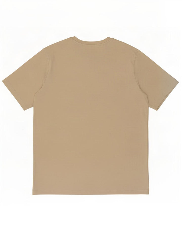 Jack & Jones Mens Graphic T-Shirt Top Medium Off White Cotton