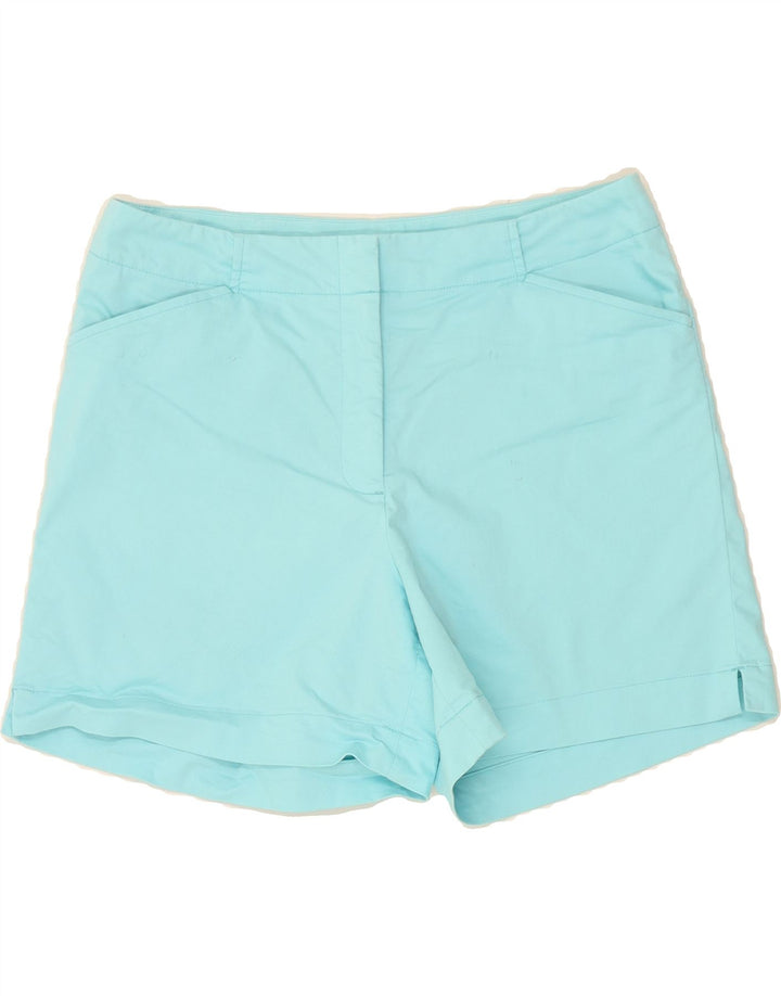 NIKE Womens Dri Fit Casual Shorts US 8 Medium W32 Turquoise Cotton Vintage Nike and Second-Hand Nike from Messina Hembry 