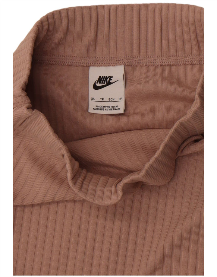 Nike Womens Midi Skirt XS W26 Beige