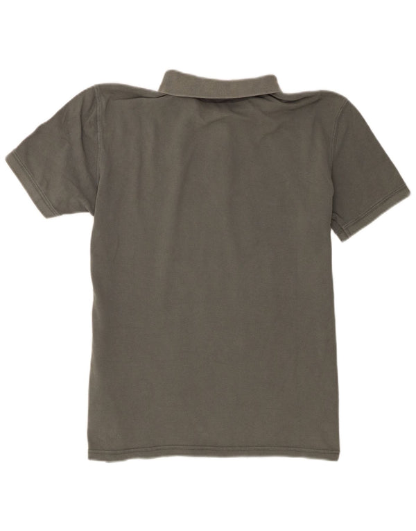 Napapijri Mens Polo Shirt Large Grey Cotton