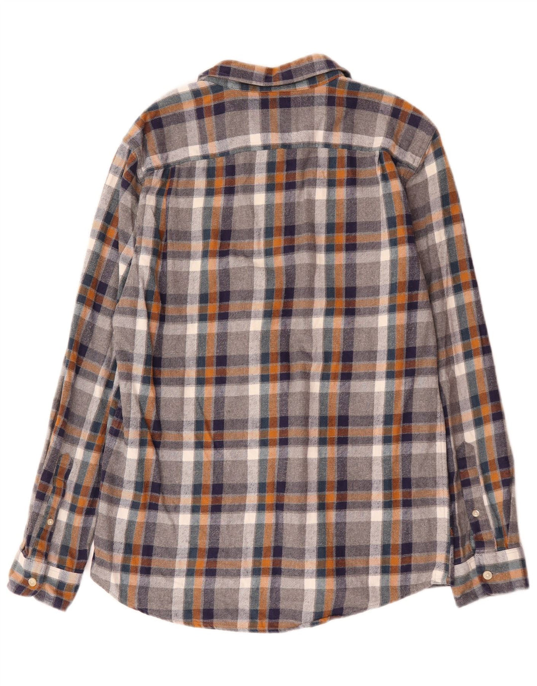 Jack Wills Mens Flannel Shirt Medium Multicoloured Check Cotton