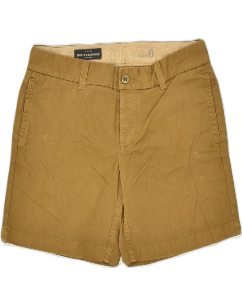 J. CREW Womens Chino Shorts W30 Medium Brown Cotton | Vintage J. Crew | Thrift | Second-Hand J. Crew | Used Clothing | Messina Hembry 