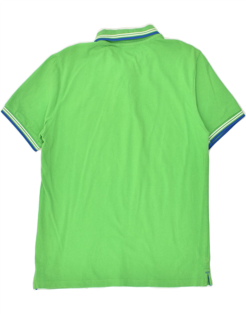 NORTH SAILS Mens Polo Shirt Medium Green Cotton | Vintage North Sails | Thrift | Second-Hand North Sails | Used Clothing | Messina Hembry 