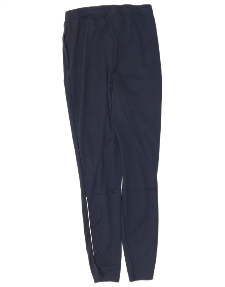Nike Mens Tracksuit Trousers Small Navy Blue Polyester