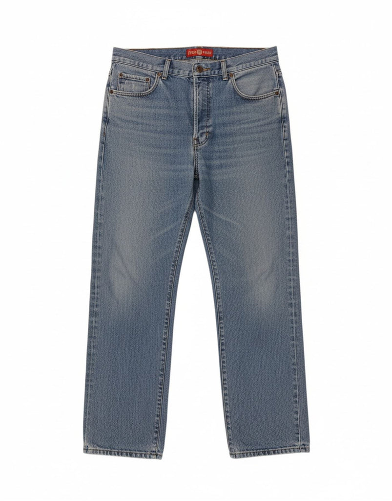 CASUCCI Mens Straight Jeans IT 54 2XL W36 L30 Blue Cotton Vintage Casucci and Second-Hand Casucci from Messina Hembry 