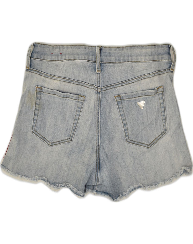 GUESS Womens Denim Shorts W30 Medium Blue Cotton | Vintage Guess | Thrift | Second-Hand Guess | Used Clothing | Messina Hembry 