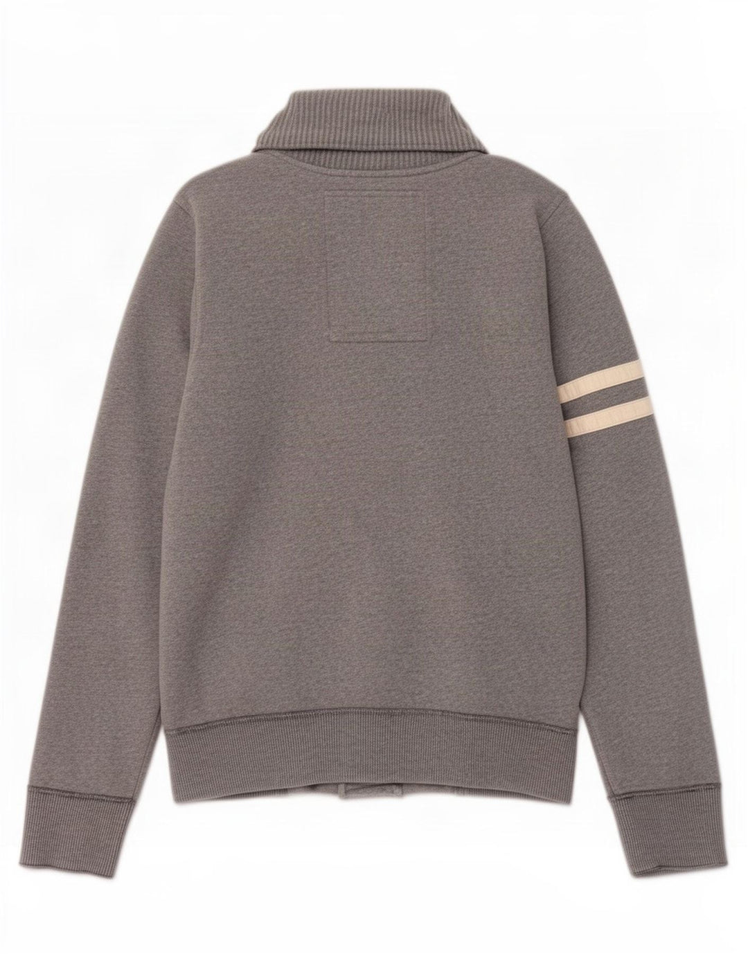 Abercrombie & Fitch Mens Tracksuit Top Jacket Large Grey Cotton