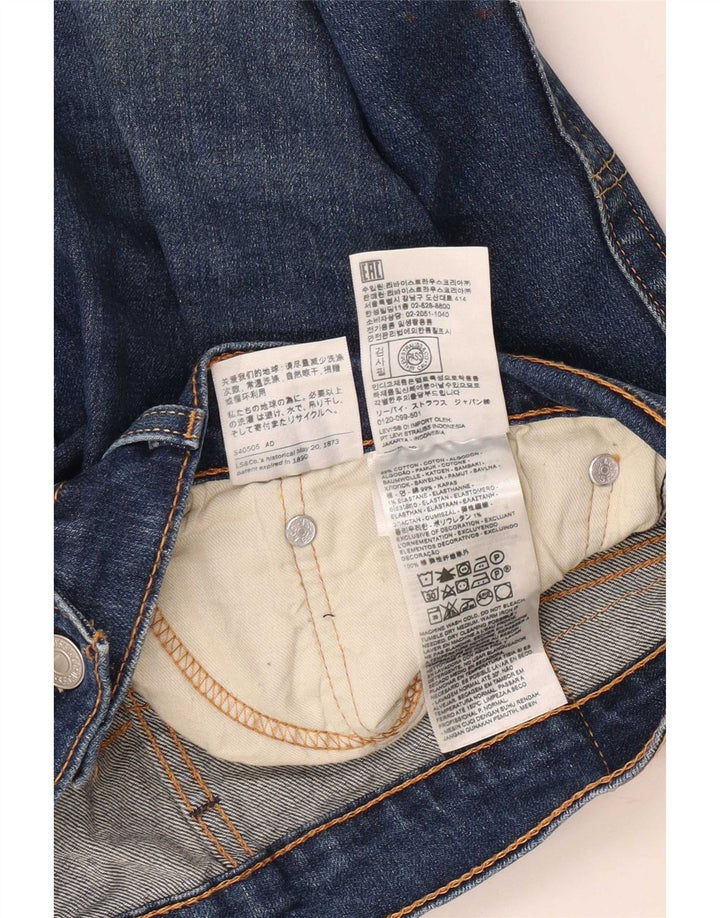 Levi's Mens 511 Slim Jeans W34 L32 Blue Cotton