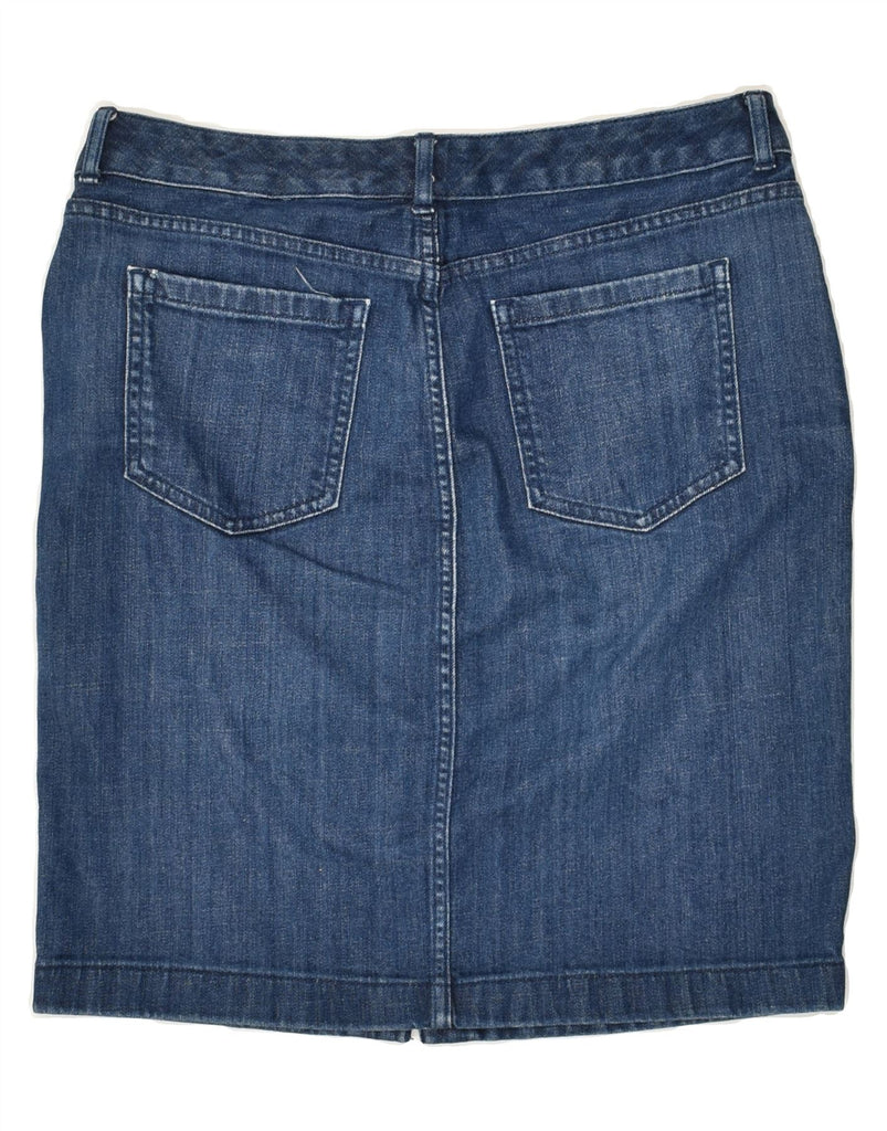 BANANA REPUBLIC Womens Denim Skirt W28 Medium Blue Cotton | Vintage Banana Republic | Thrift | Second-Hand Banana Republic | Used Clothing | Messina Hembry 