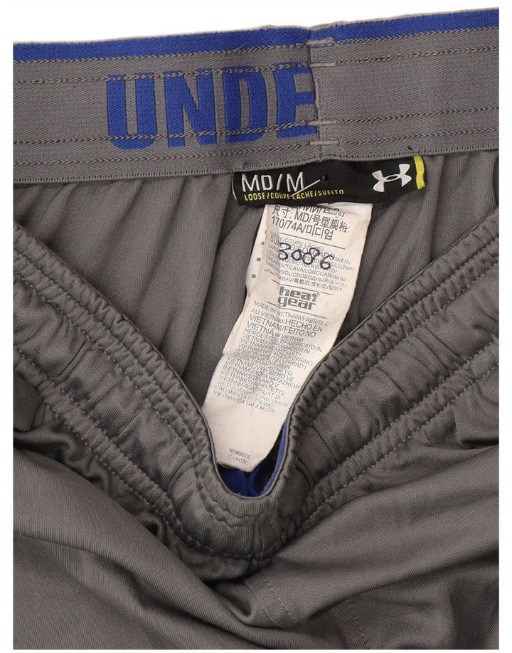 Under Armour Mens Sport Shorts Medium  Grey Colourblock Polyester