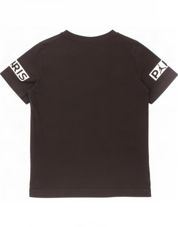 Jordan Boys Paris Saint- Germain Graphic T-Shirt Top 3-4 Years XS Black