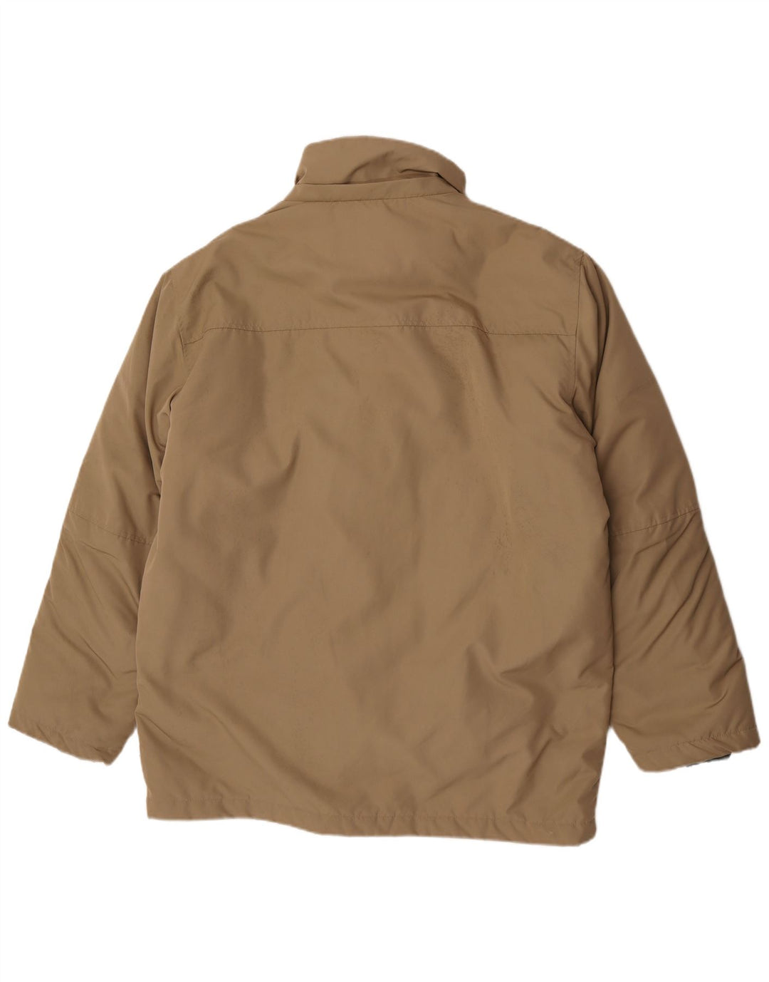 Geox Mens Padded Jacket UK 42 XL Beige Polyester