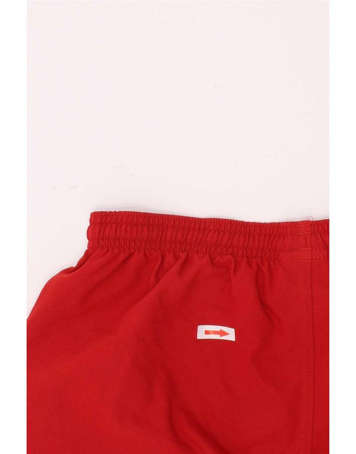 Adidas Boys Climacool Sport Shorts 15-16 Years Red Polyester
