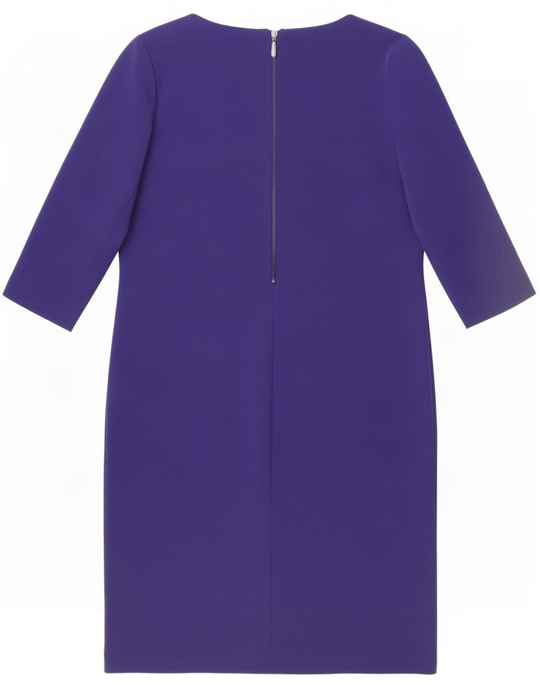 Libra Womens 3/4 Sleeve Shift Dress UK 10 Small Navy Blue
