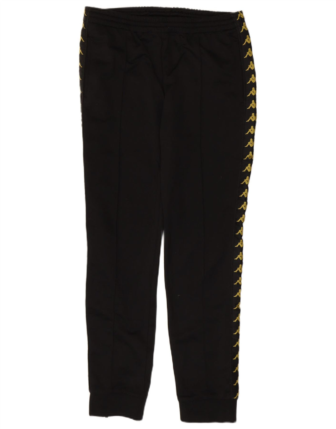 KAPPA Mens Graphic Tracksuit Trousers Joggers Medium  Black