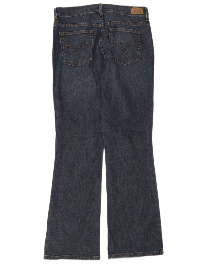 Levi's Womens 515 Bootcut Jeans US 8 Medium W30 L31 Navy Blue Cotton