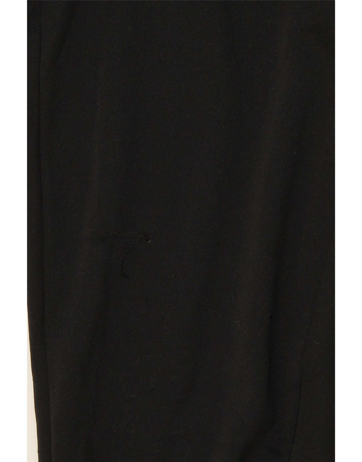 Adidas Boys Climalite Tracksuit Trousers 13-14 Years Black Polyester
