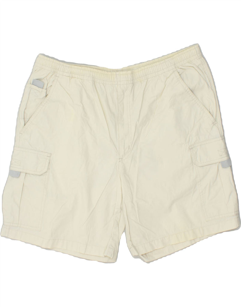 CONTE OF FLORENCE Mens Sport Shorts IT 48 Medium Beige | Vintage Conte of Florence | Thrift | Second-Hand Conte of Florence | Used Clothing | Messina Hembry 