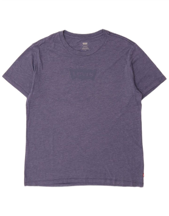 Levi's Mens Standard Graphic T-Shirt Top Large Blue