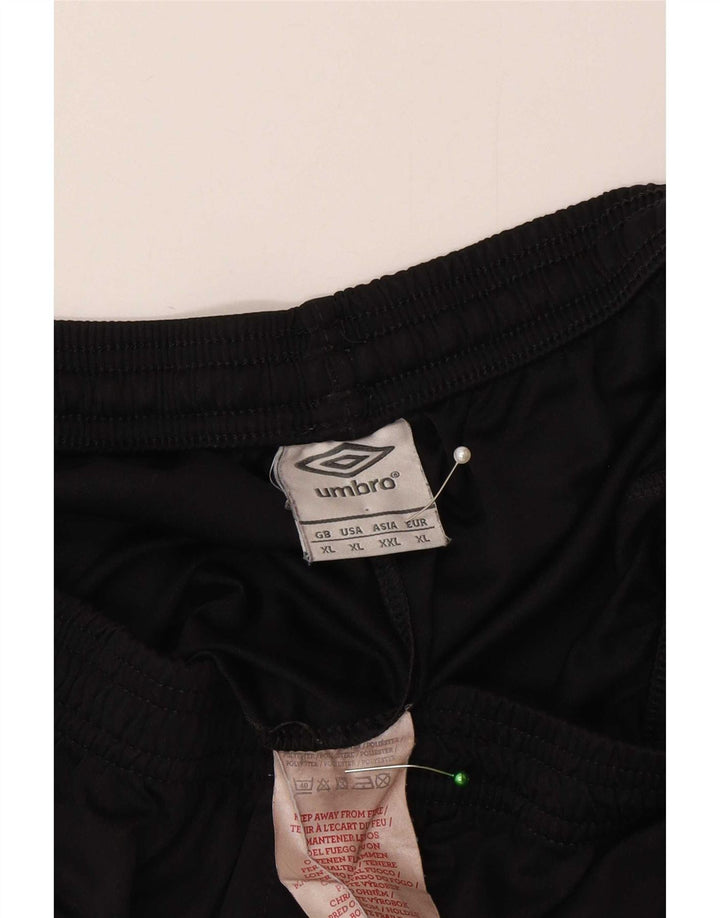 Umbro Mens Sport Shorts XL  Black Polyester