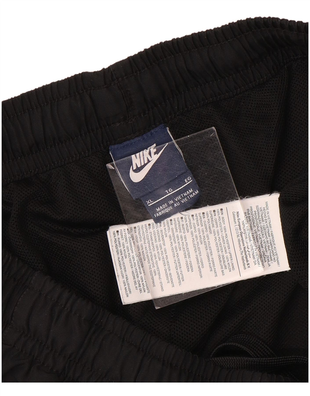 Nike Mens Tracksuit Trousers Joggers XL  Black Polyester