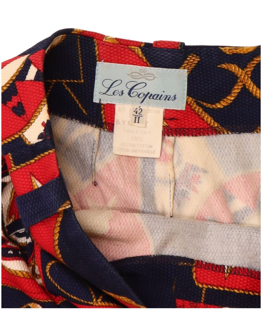 LES COPAINS Womens Pencil Skirt IT 42 Medium W26 Navy Blue